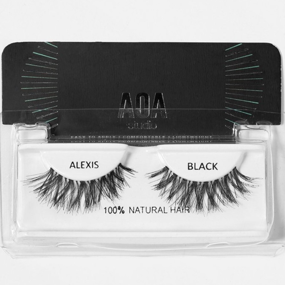 AOA studio eyelashes in the style Alexis